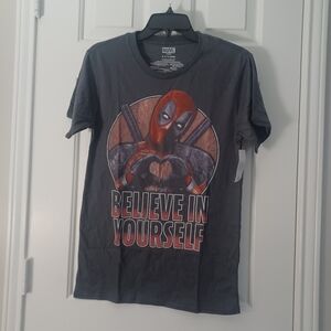 NEW Marvel Spiderman Believe In Yourself Tee Sz S